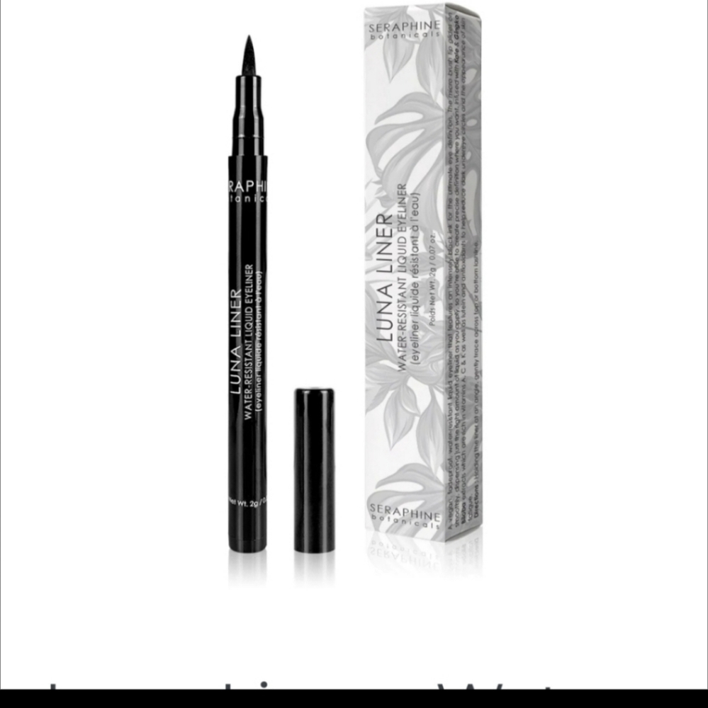 🦋 NIB SERAPHINE LUNA LINER WATER RESISTANT EYELINER BLACK
